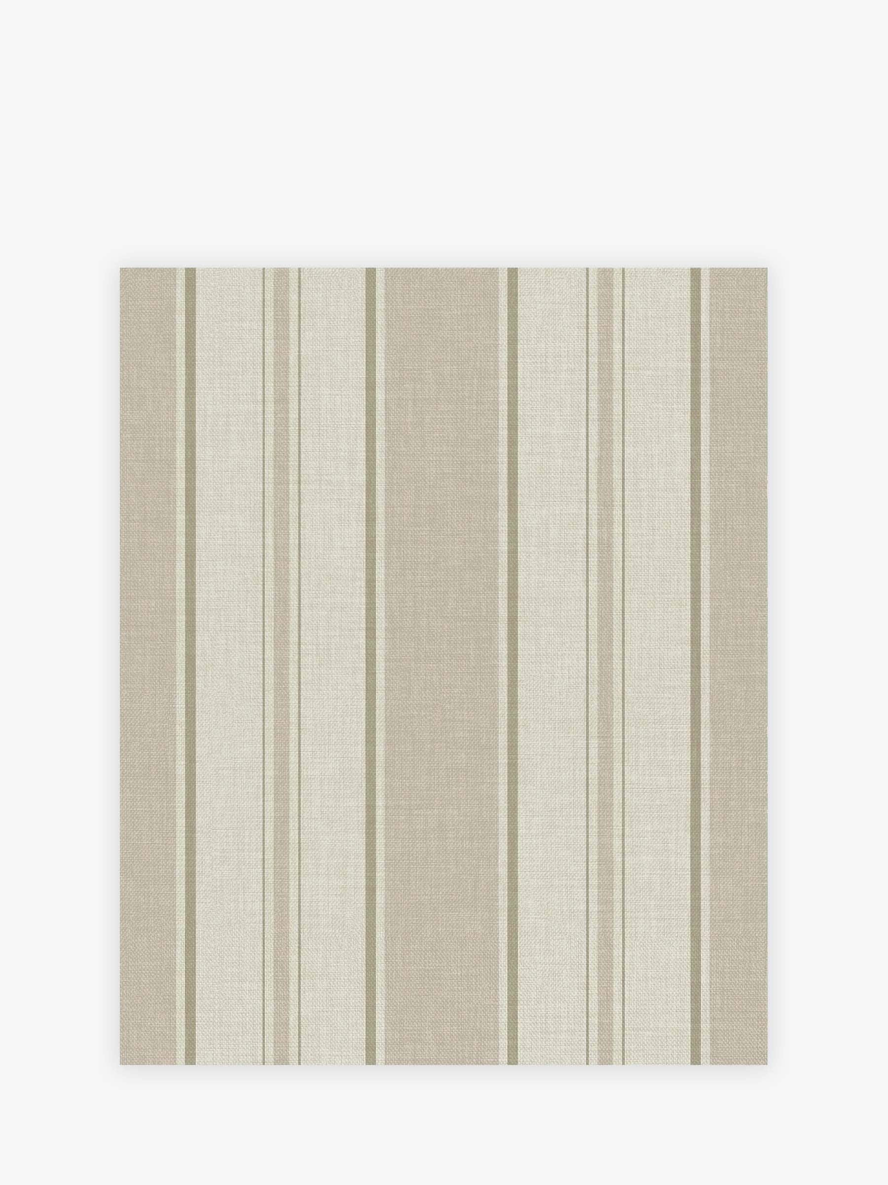 Natural Bold Country Stripe A4 Wallpaper Sample