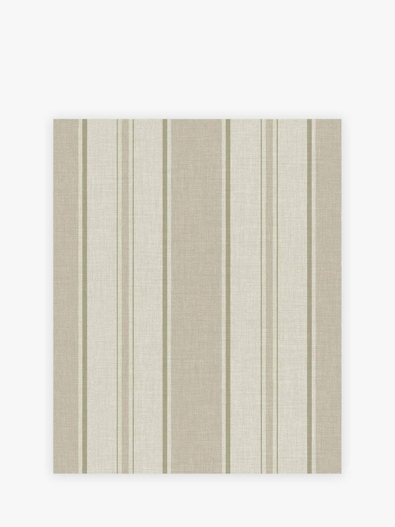 Natural Bold Country Stripe A4 Wallpaper Sample
