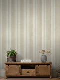 Natural Bold Country Stripe A4 Wallpaper Sample