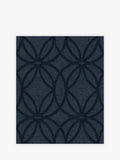 Navy Luxe eclipse wallpaper sample A4, UK version