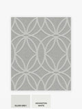 Grey Geometric Luxe A4 Wallpaper Sample