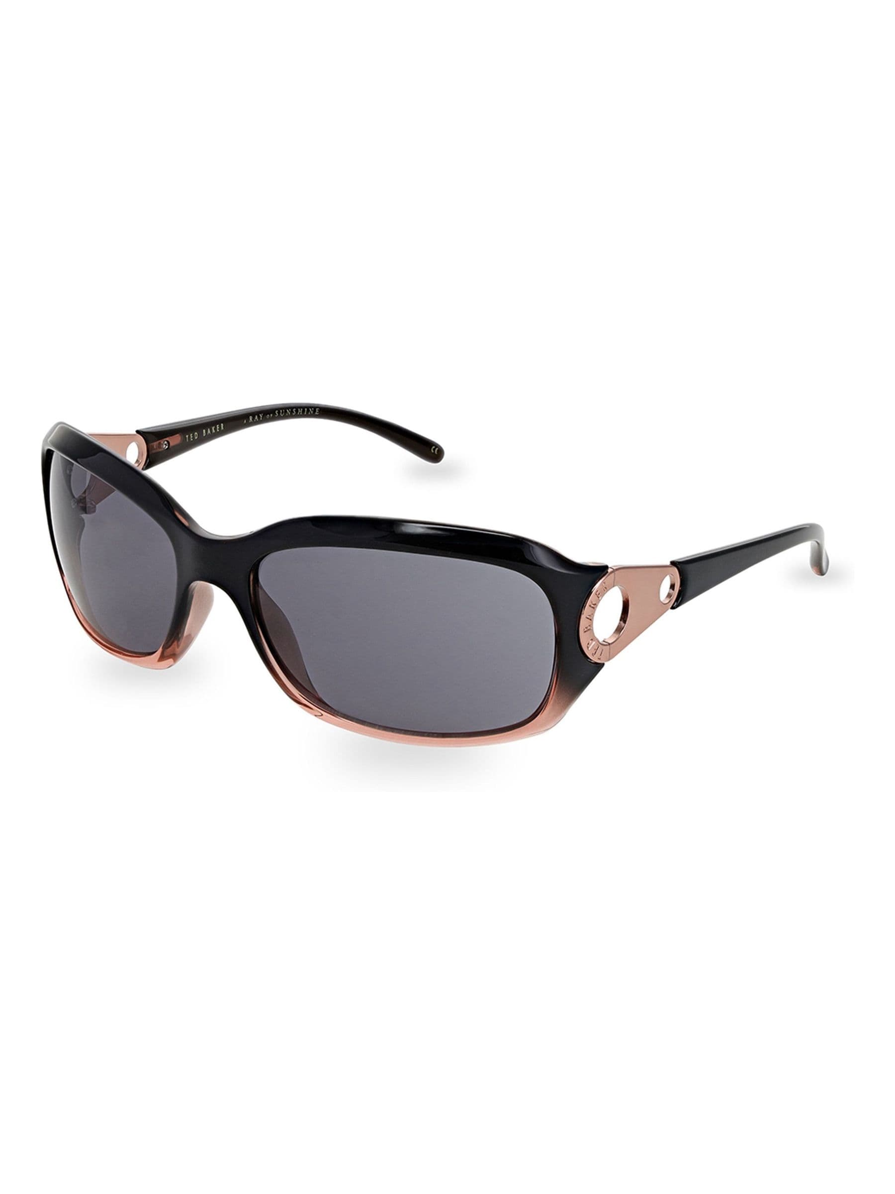 Ted Baker black and rose gradient fashion sunglasses - British product