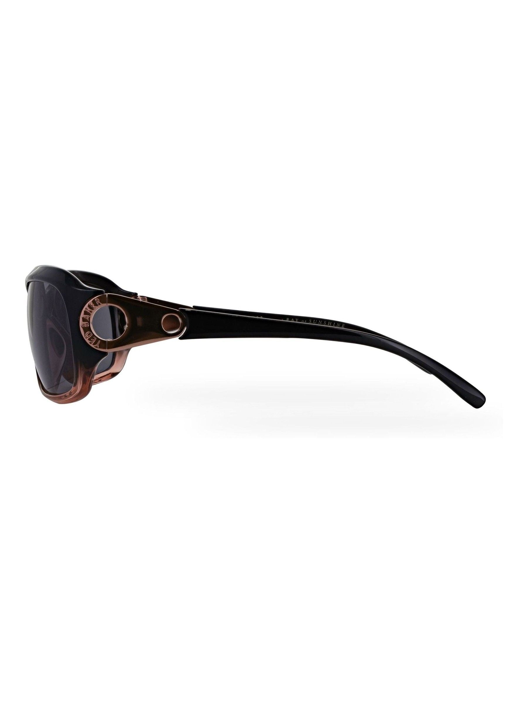 Ted Baker black and rose gradient fashion sunglasses - British product