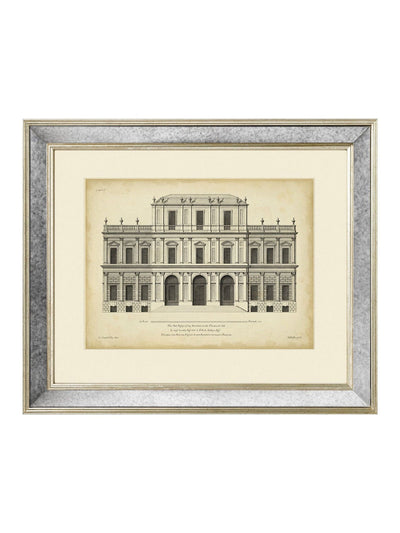 Next Brookpace Lascelles Gold Vintage Facade I Framed Print 56 x 46 cm- Buy online at McGrocer