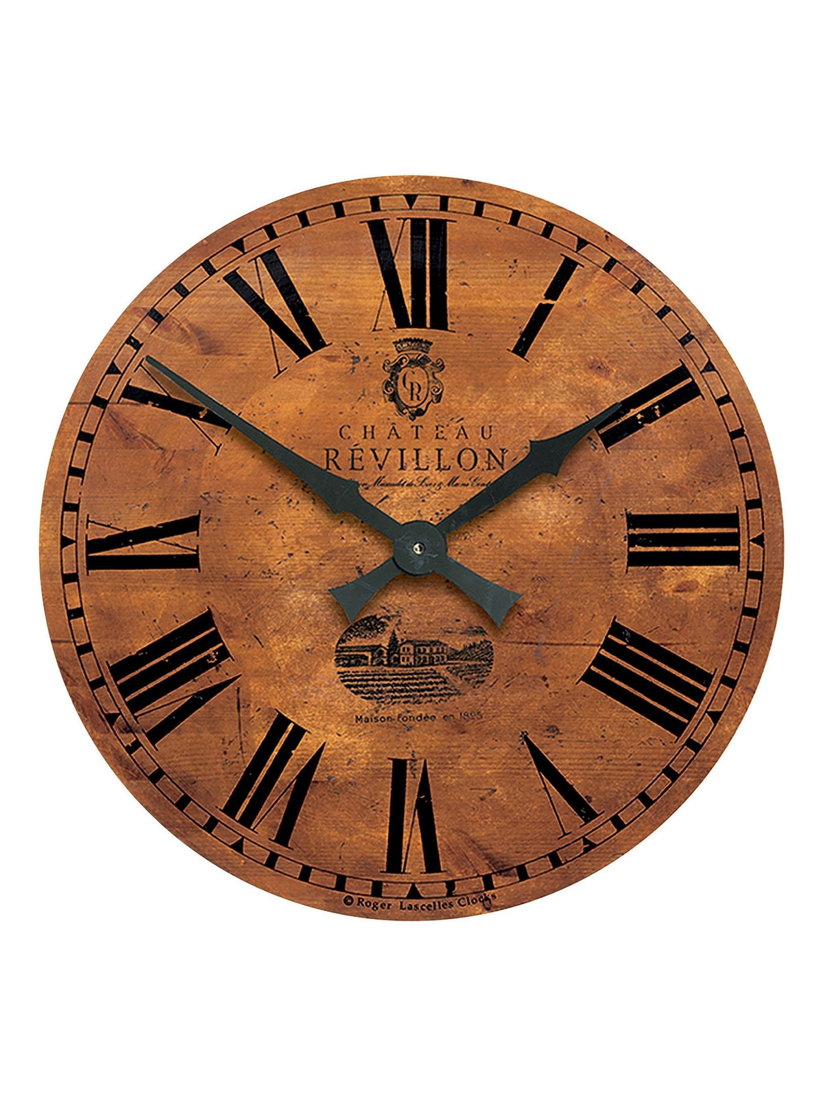 Lascelles French Wine Chateau wall clock 49.5cm - British product