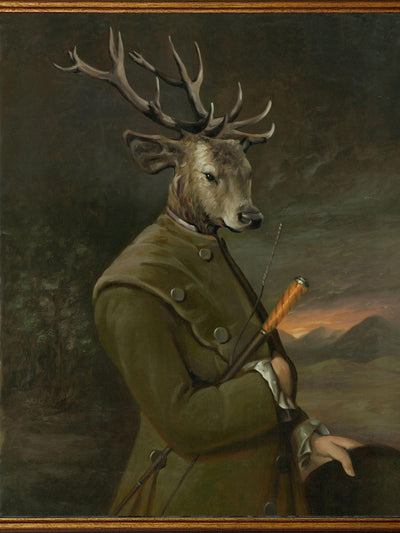 Next Brookpace Lascelles Green Earl of Lochnair Framed Wall Art 59 x 49cm- Buy online at McGrocer