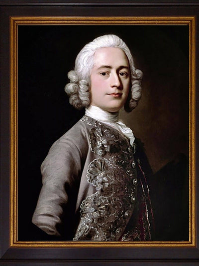 Next Brookpace Lascelles Black Portrait Man Framed Wall Art 59 x 49cm- Buy online at McGrocer
