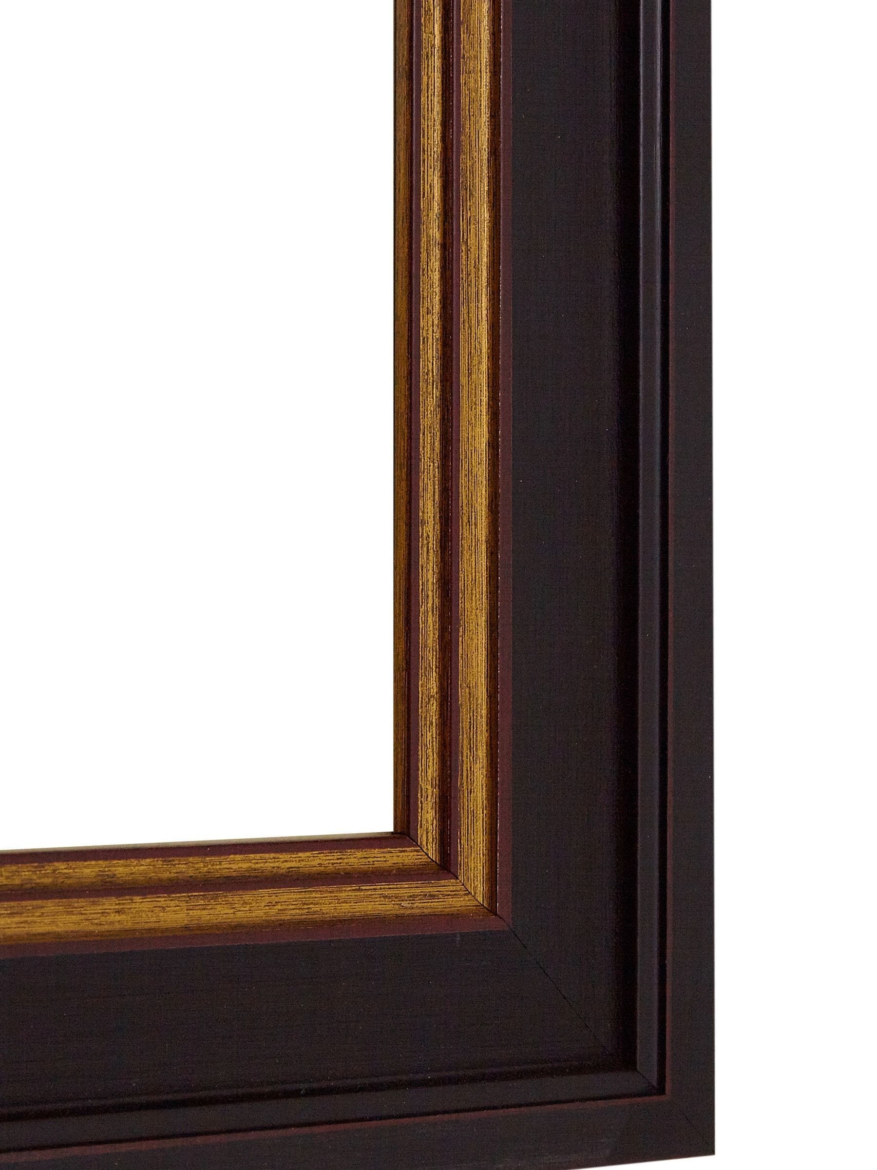 Brookpace Lascelles black portrait man framed wall art 59x49cm - British product