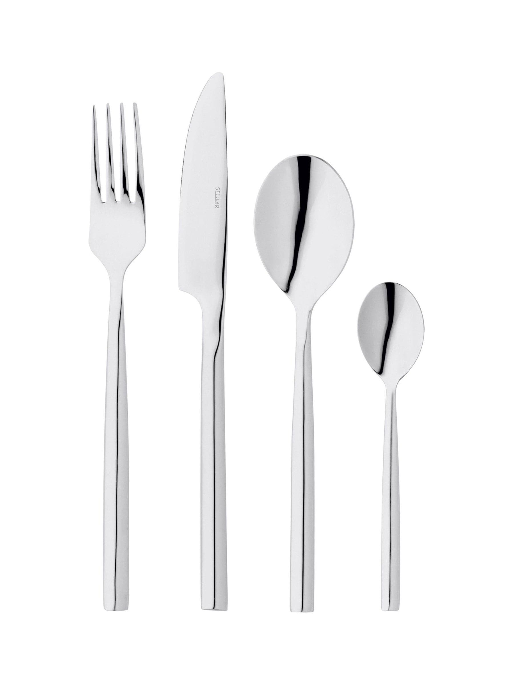 Stellar Chrome Rochester 16 piece cutlery set (British brand)