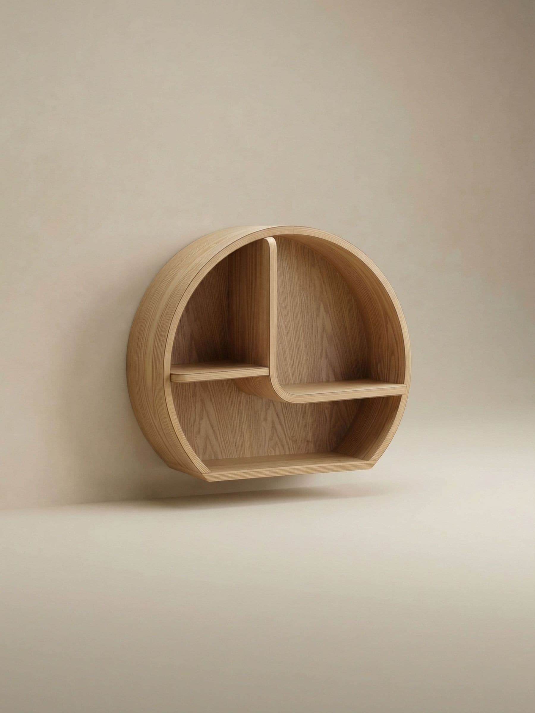 Jual Walnut San Francisco Wall Shelf - British product