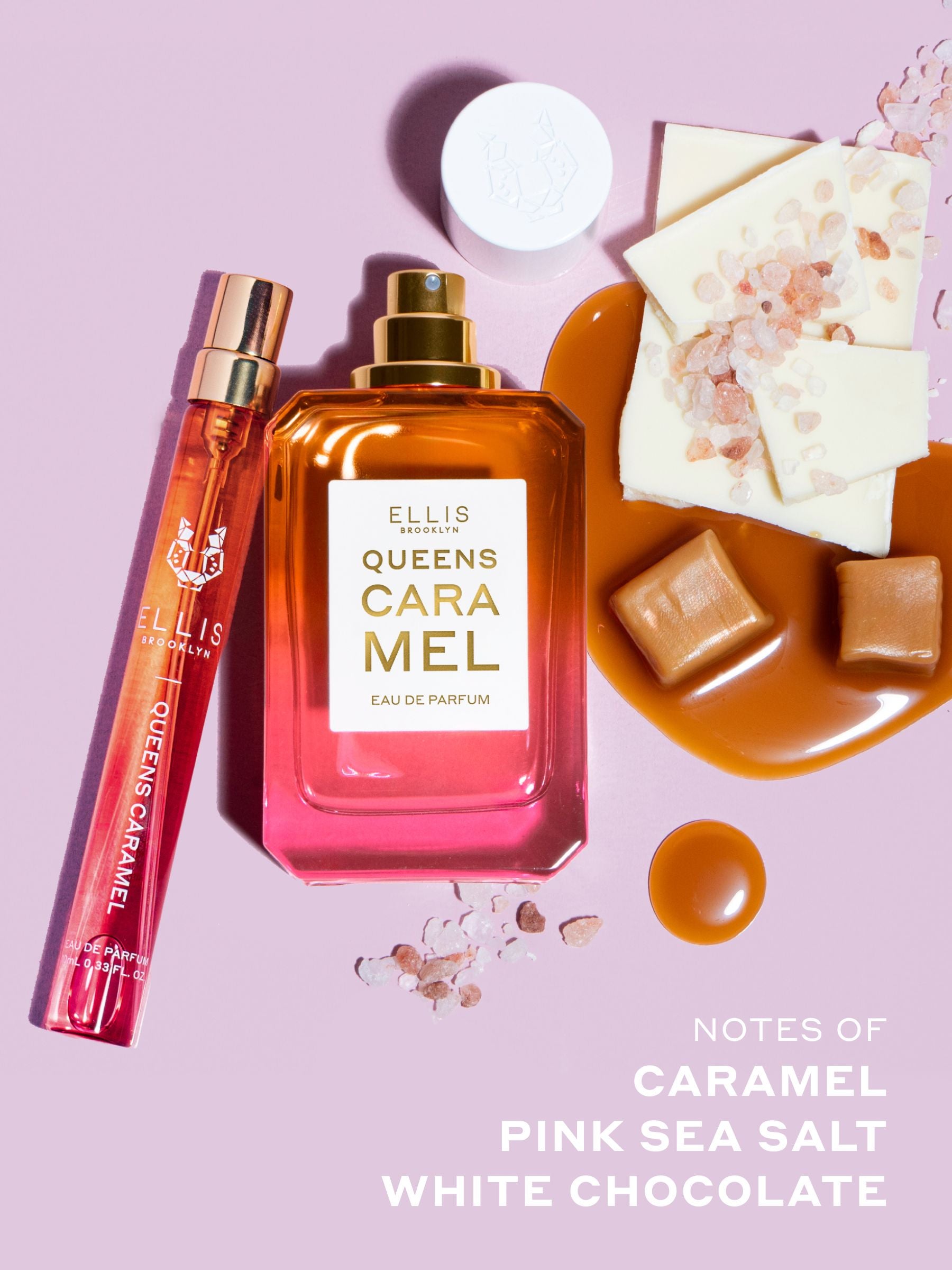 Ellis Brooklyn Queens Caramel Eau de Parfum 10ml - British product