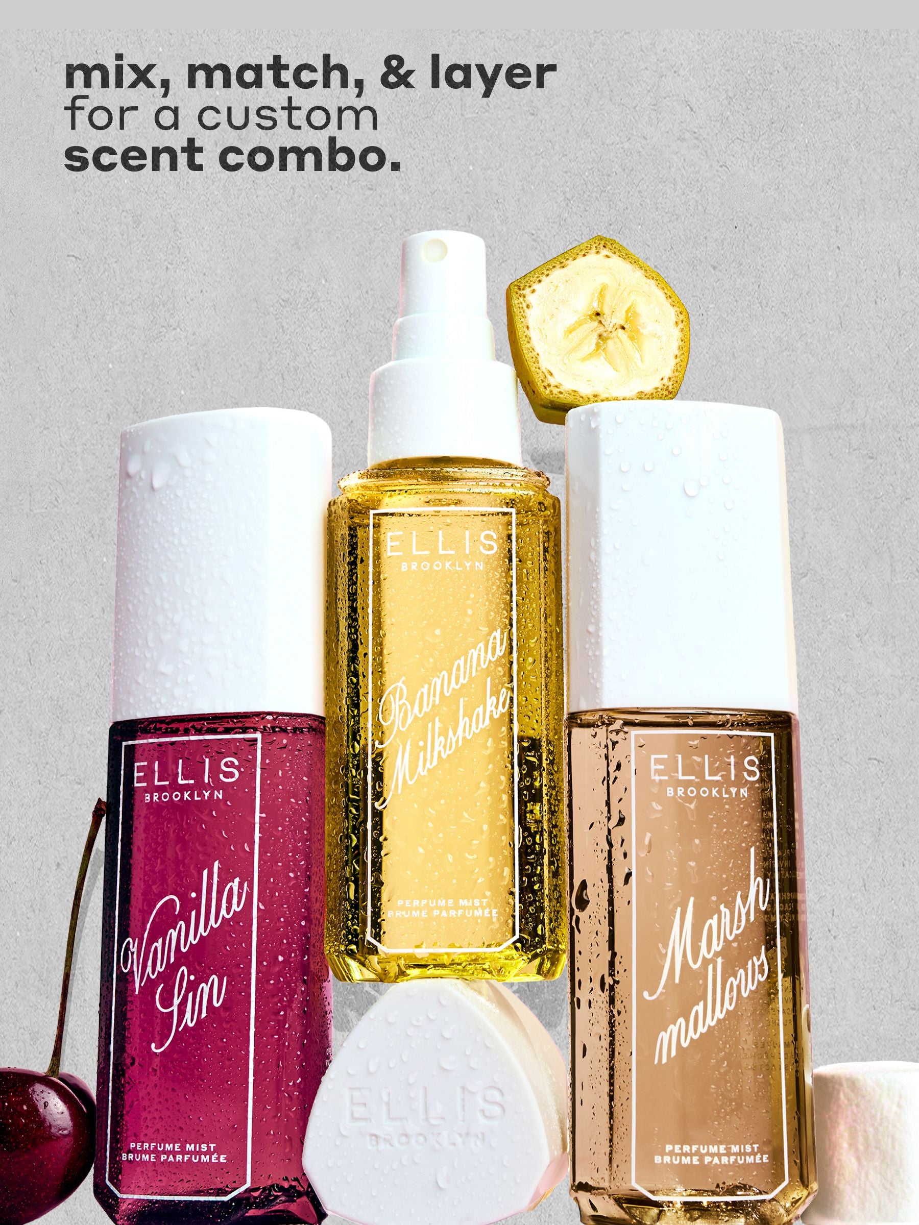 ELLIS BROOKLYN Marshmallows Parfum Mist 90ml - British product
