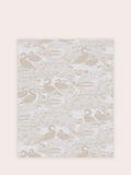 Laura Ashley wallpaper sample Dove Grey Swans A4, imported from the UK