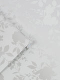 Laura Ashley Silver Westbourne wallpaper 10m (British brand)