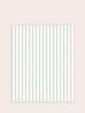 Laura Ashley Farnworth Stripe wallpaper sage 10m roll - British product