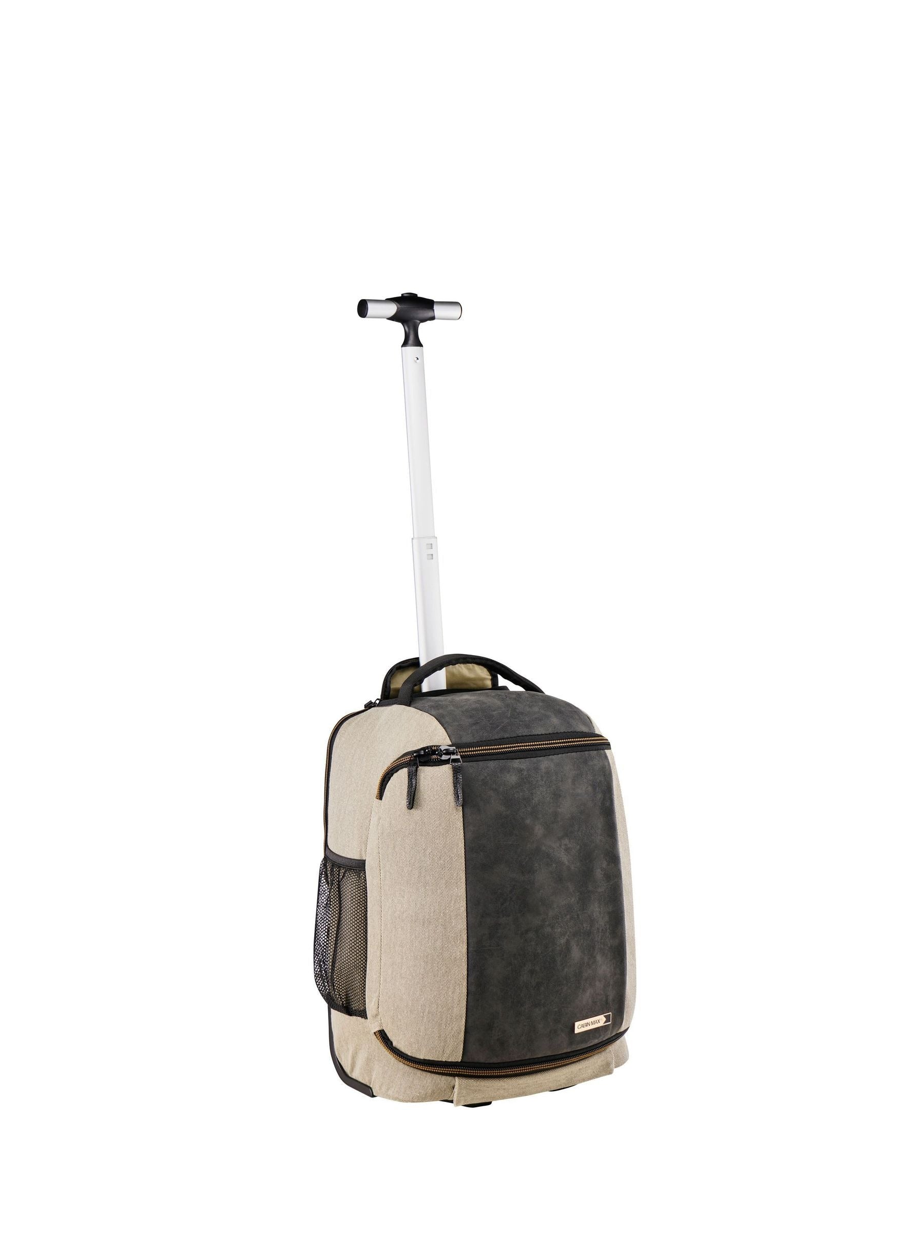 Cabin Max Manhattan backpack trolley grey 30 litre 45x36x20cm, imported from the UK