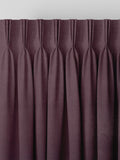 Trella grape purple curtains made to measure (British brand)