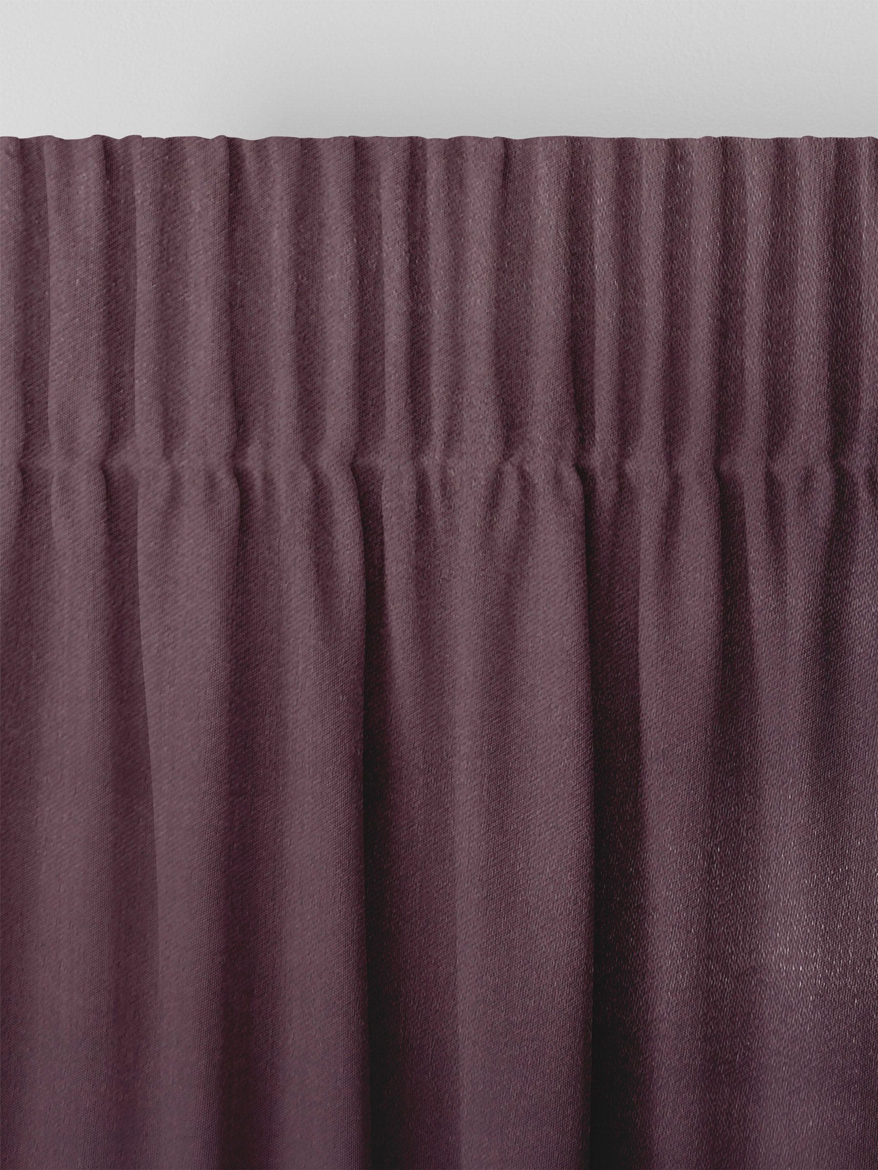 Trella grape purple curtains made to measure (British brand)
