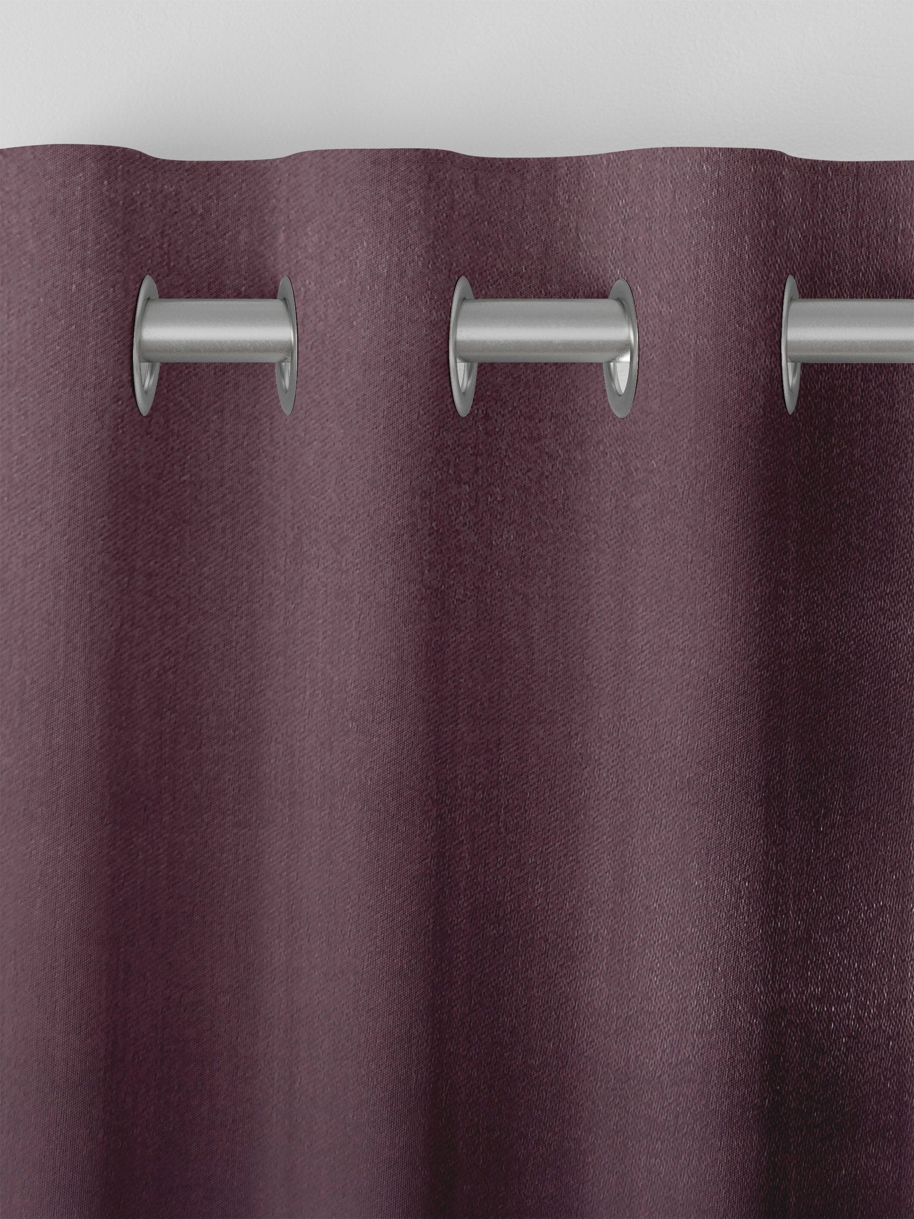 Trella grape purple curtains made to measure (British brand)