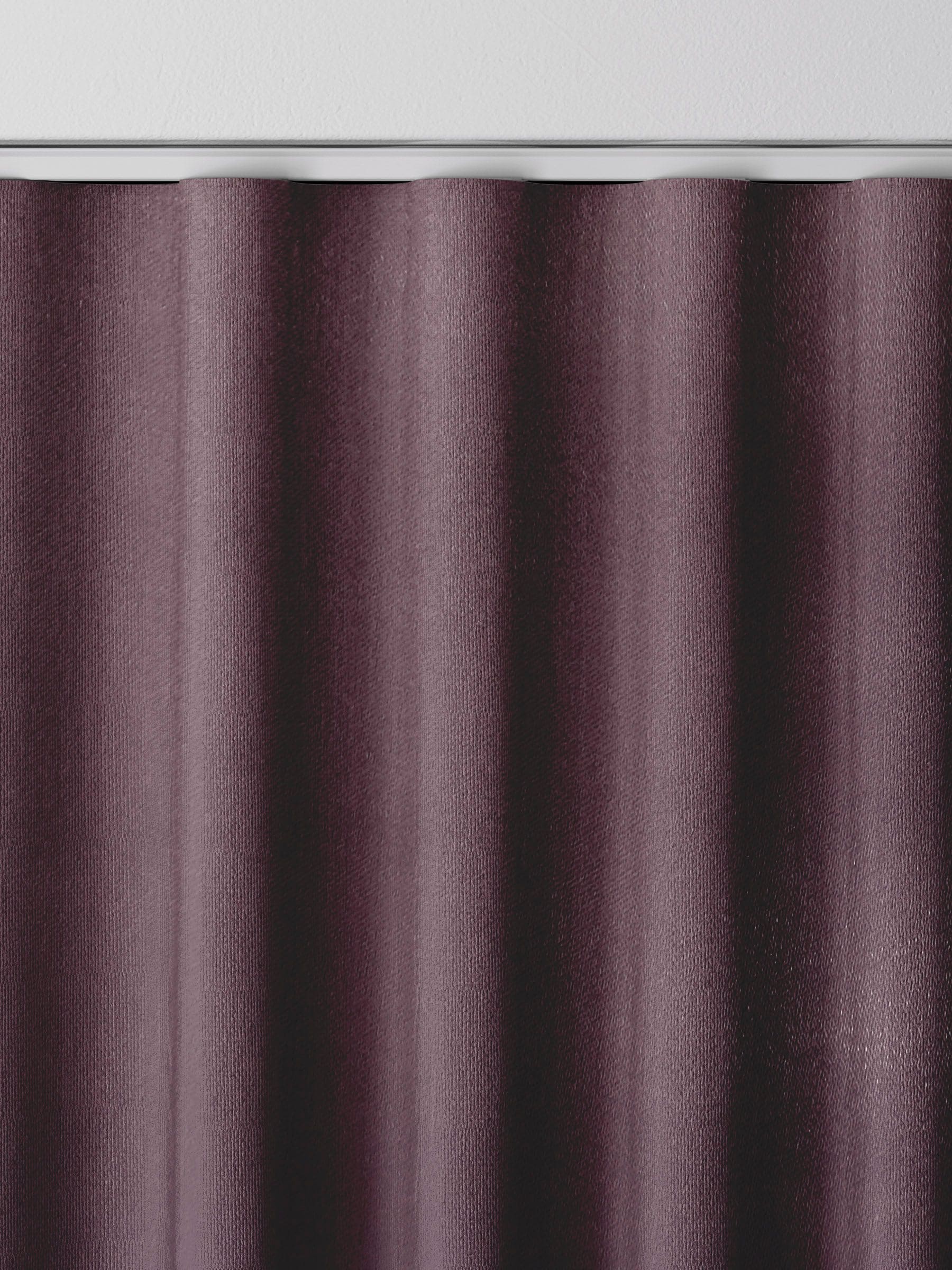 Trella grape purple curtains made to measure (British brand)