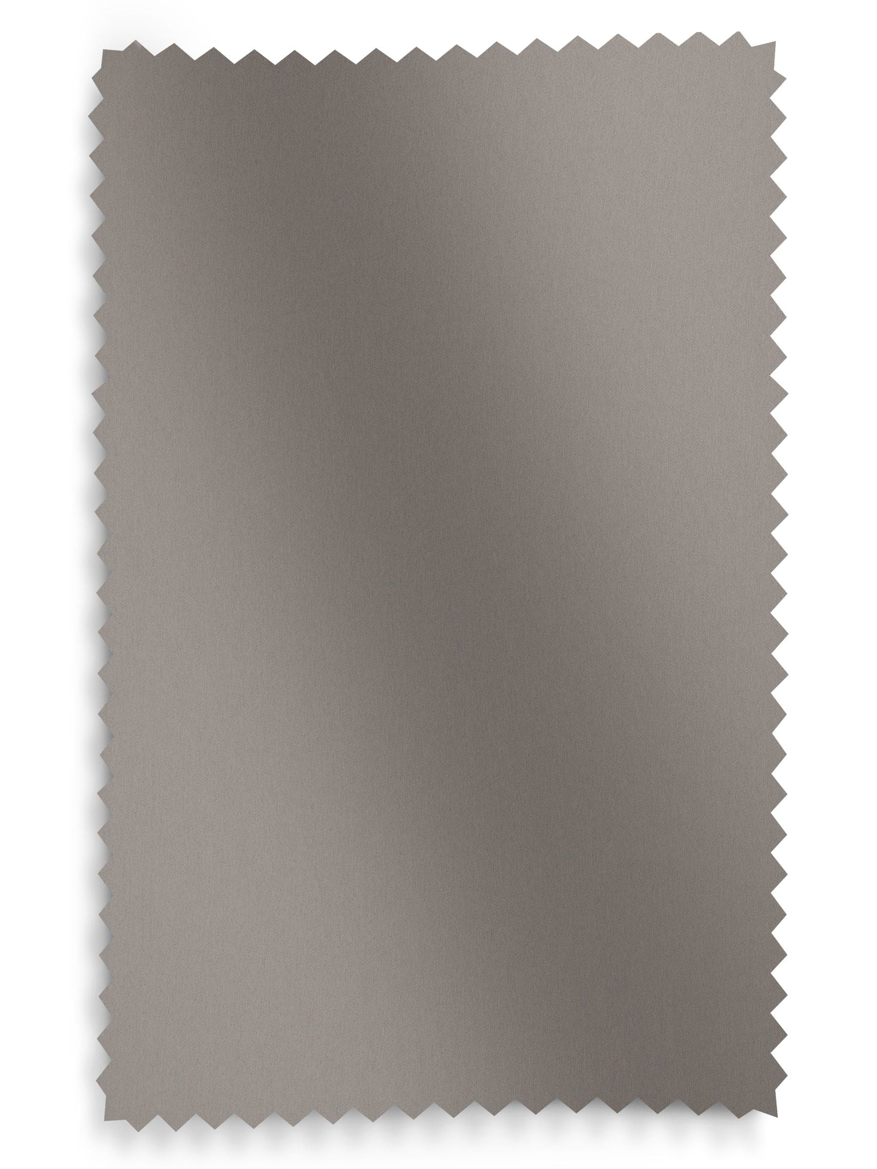 Natural Dove Velvet Roman blind in light grey, imported from the UK