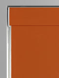 Nectarine velvet roman blind made to measure (British brand)