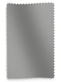 Montero velvet roman blind silver grey made to measure, imported from the UK