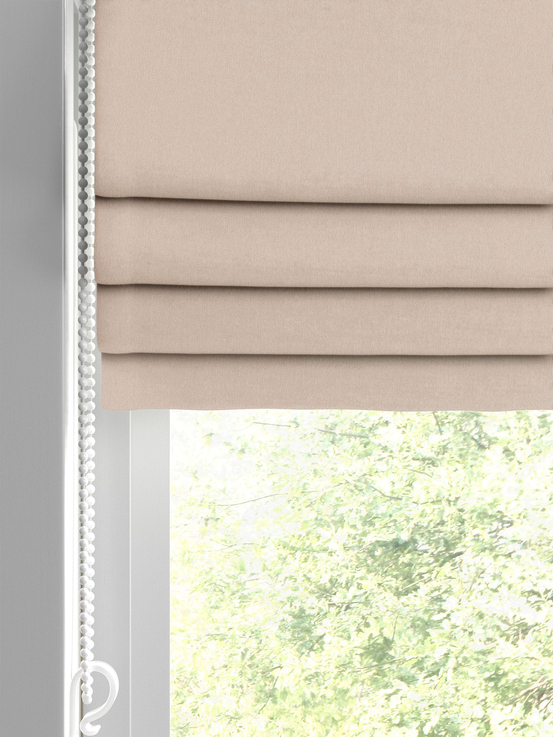 Montero roman blind vanilla cream made to measure, UK version