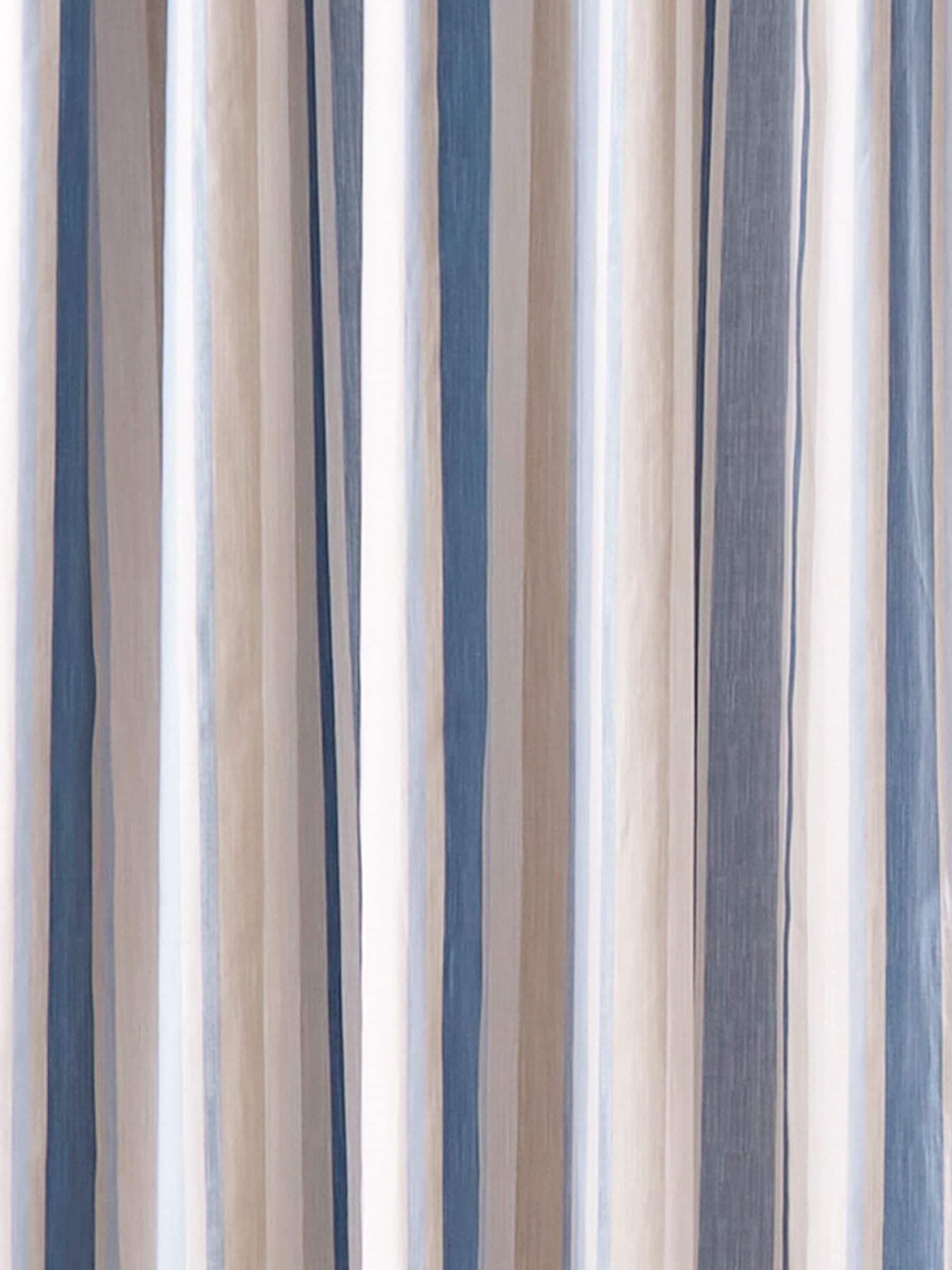 Laura Ashley awning stripe blackout curtains 112x137cm (British brand)