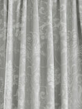 Laura Ashley Grey Josette Blackout Lined Eyelet Curtains