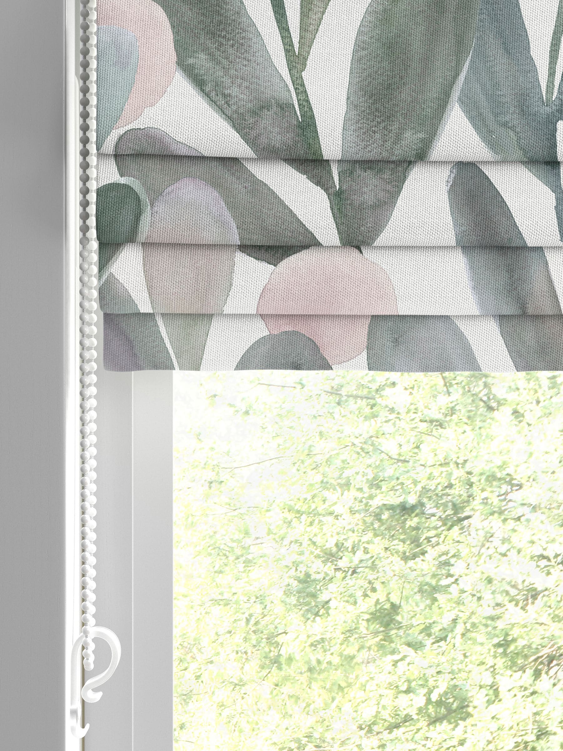 Voyage Maison Granite Grey Enso roman blind, imported from the UK