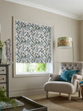 Voyage Maison Granite Grey Enso roman blind, imported from the UK