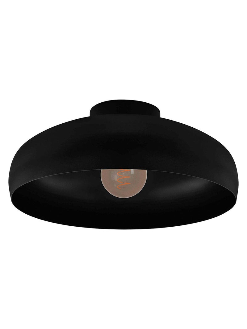Eglo black Mogano ceiling light, imported from the UK