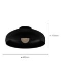 Eglo black Mogano ceiling light, imported from the UK