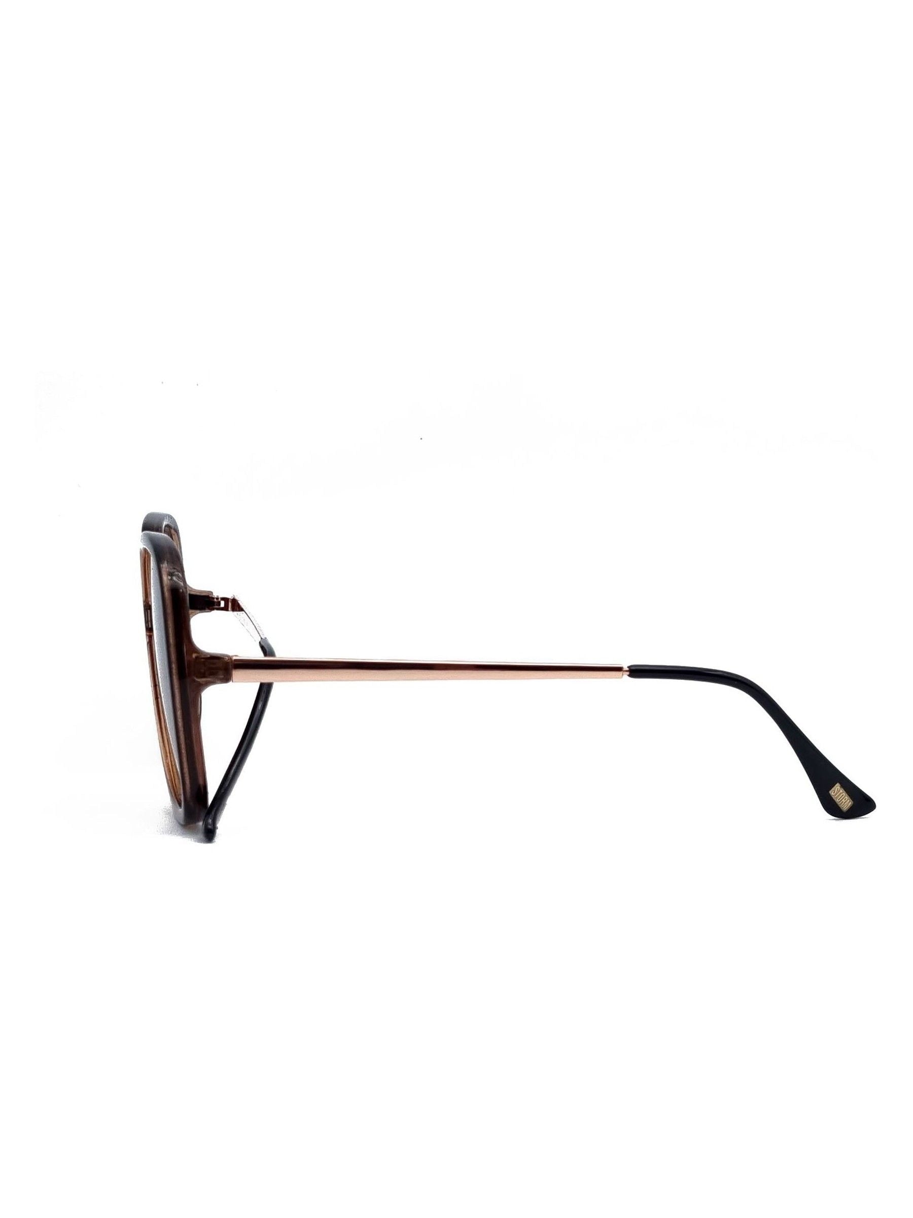 Storm London brown Halaesus sunglasses imported from the UK