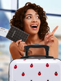 Flight Knight Ladybird suitcase 28 inch, imported from the UK