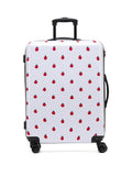 Flight Knight Butterfly Black Printed Lightweight Hardcase Check-In Suitcase Medium