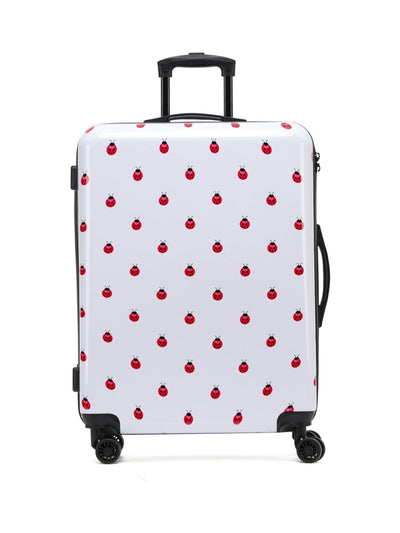 Next Flight Knight Ladybird Large 28 inch Hardcase Printed Lightweight Check-In Suitcase with 4 Wheels- Buy online at McGrocer