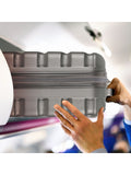 Flight Knight charcoal suitcase set 55x35x20cm (British brand)