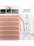 Flight Knight rose gold medium suitcase 25 inch, UK version