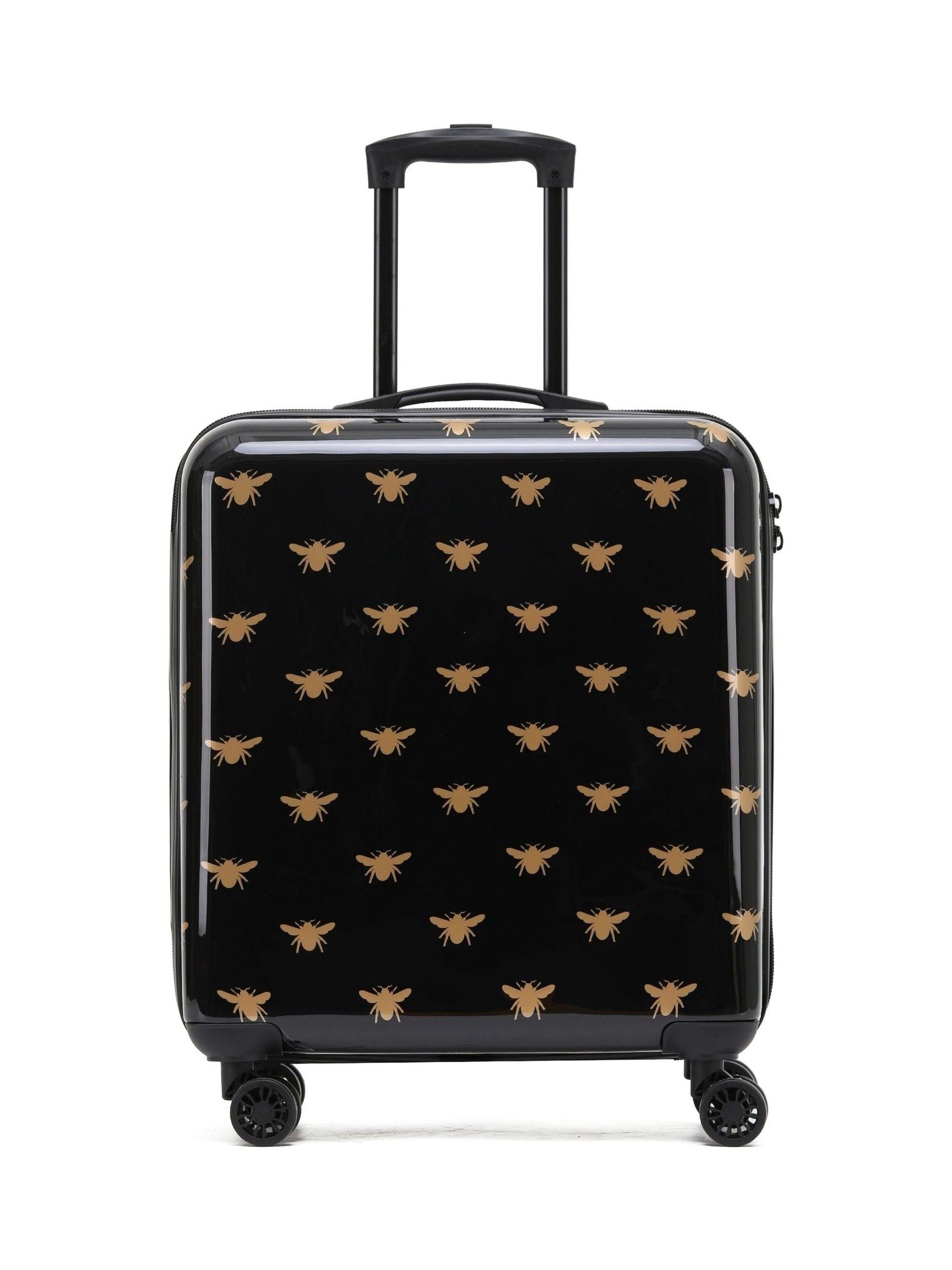 Flight Knight Bumblebee Medium Large Hardcase Printed Lightweight Check-In Suitcase with 4 Wheels