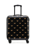 Flight Knight Bumblebee Medium Large Hardcase Printed Lightweight Check-In Suitcase with 4 Wheels
