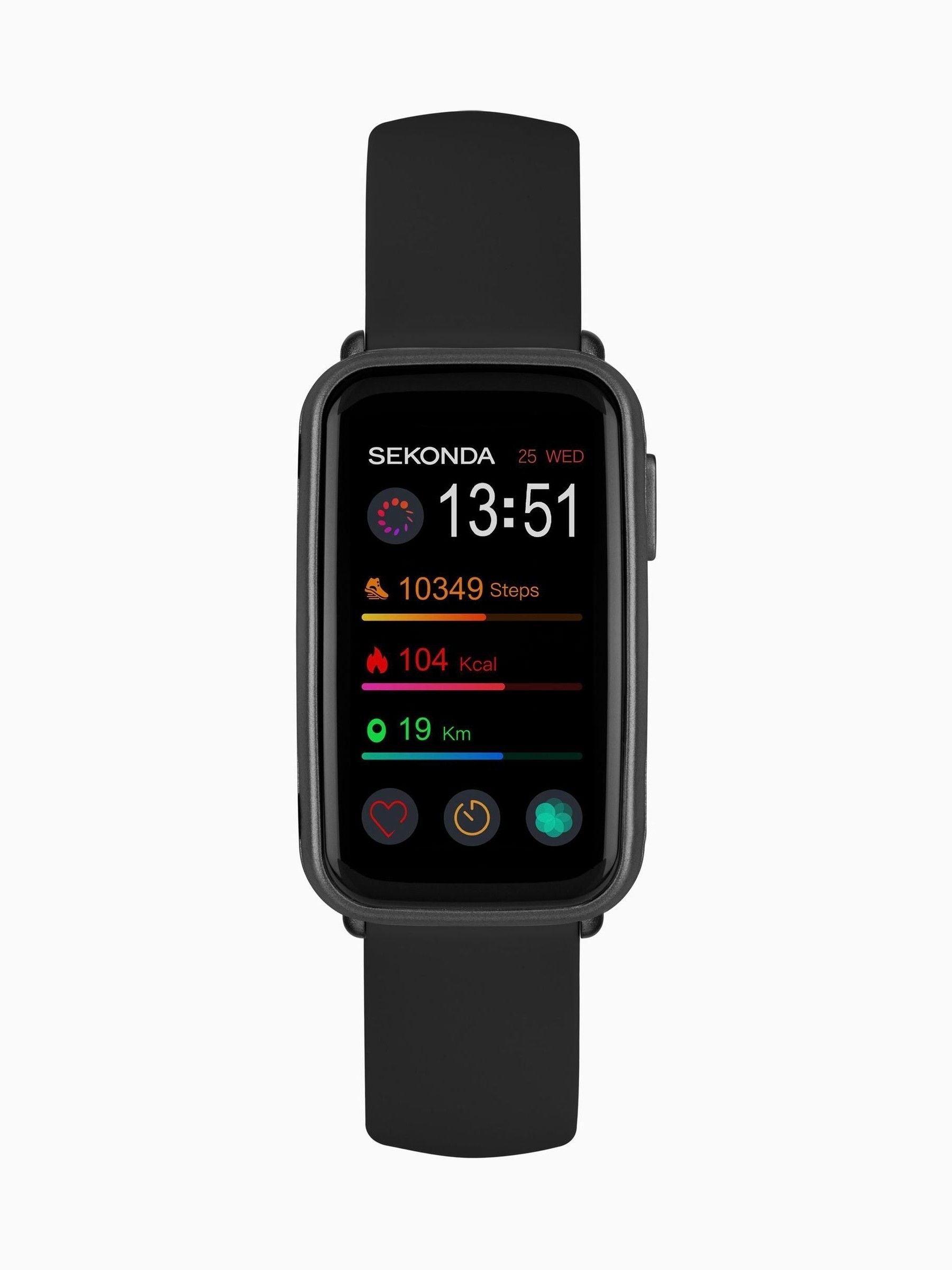 Sekonda Track smart watch 26mm with LCD dial, imported from the UK