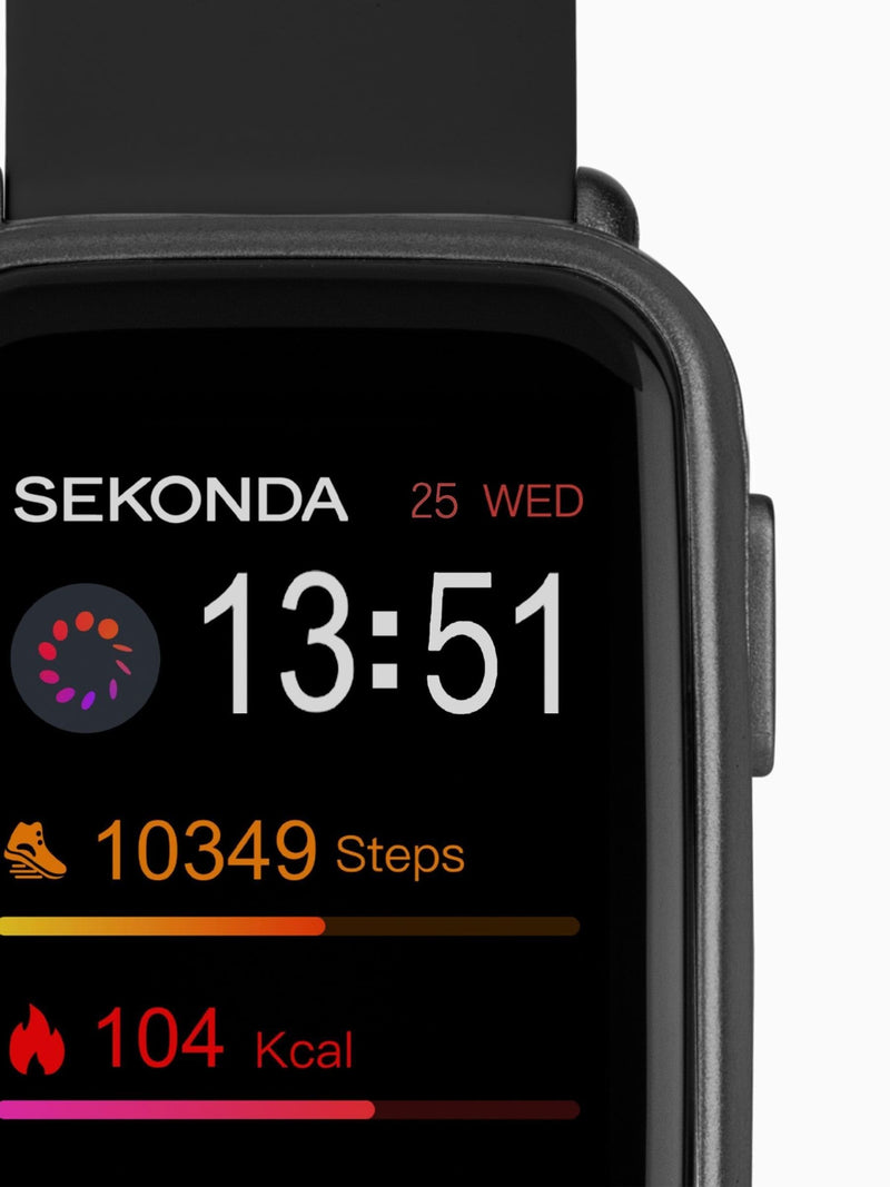 Sekonda Track smart watch 26mm with LCD dial, imported from the UK