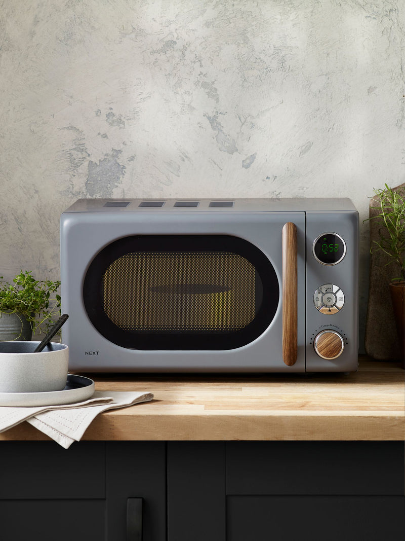 Bronx Black Microwave Oven 20L