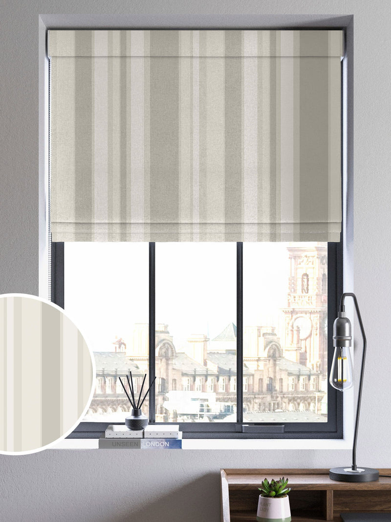 Huddson cream Roman blind (British brand)