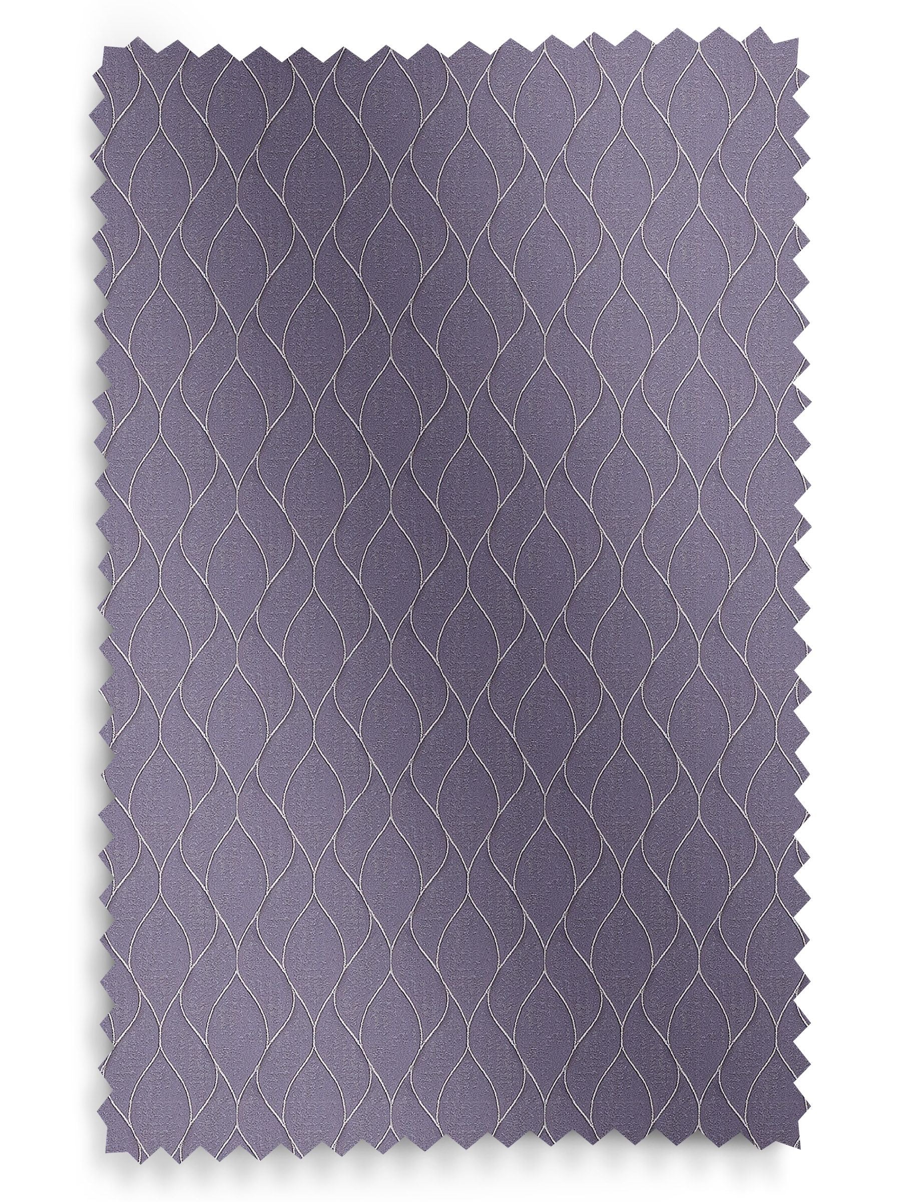 Iris Purple Molton made to measure curtains, UK version