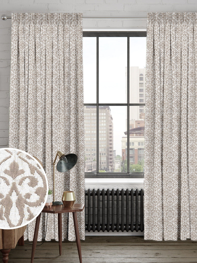 Next Renna Stone made to measure curtains, UK version
