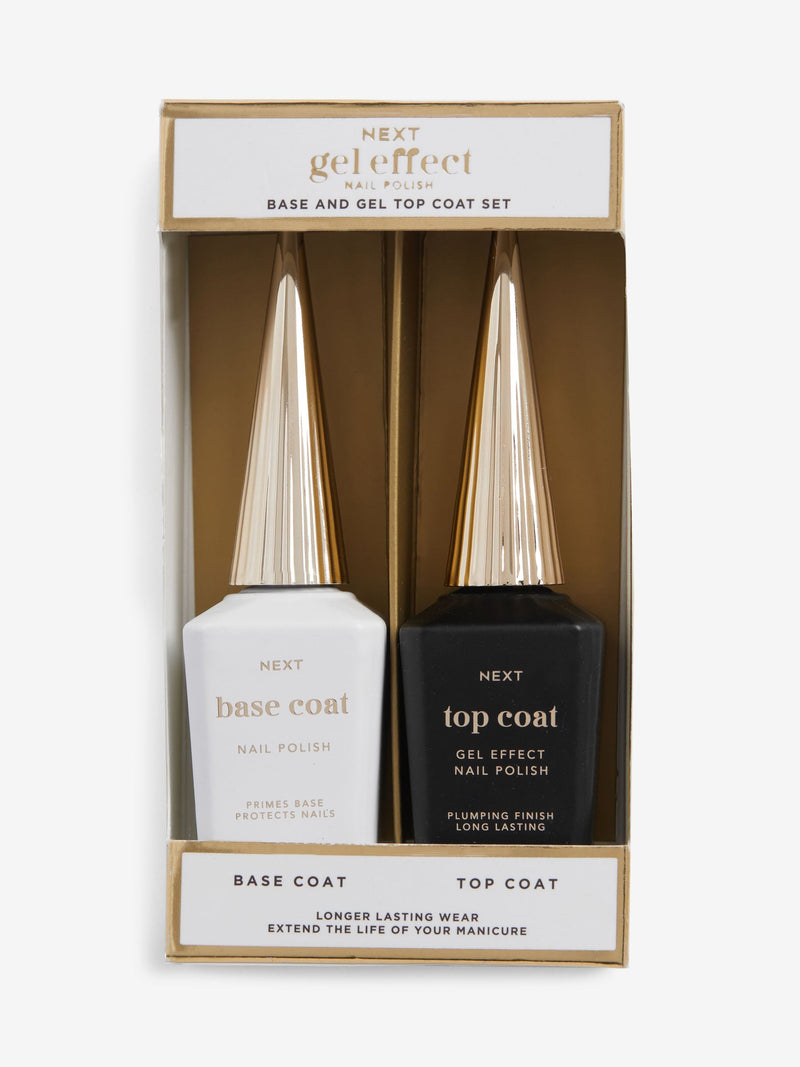 Next base coat and gel effect top coat set (British brand)