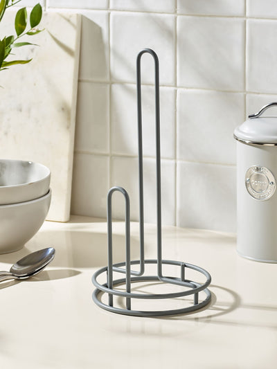 Next Light Grey Bronx Wire Kitchen Roll Holder- Buy online at McGrocer